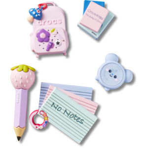 Crocs Egy&eacute;b Girly Back to School 5 Pack unisex