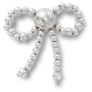 Crocs Egy&eacute;b Silver Beaded Bow unisex