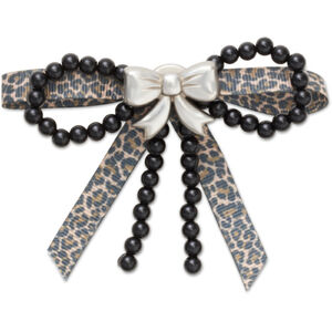 Crocs Egy&eacute;b Silver and Black Mix Bow unisex