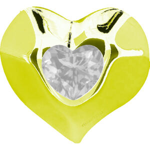 Crocs Egy&eacute;b Yellow SMT Gem Heart unisex