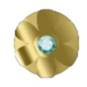 Crocs Egy&eacute;b Gold Flower Emblem unisex