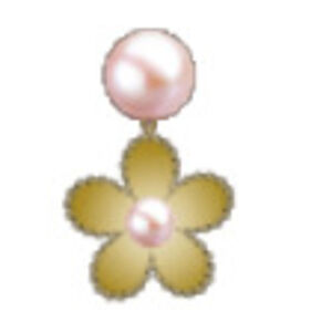 Crocs Egy&eacute;b Pink Pearl and Gold Flower unisex