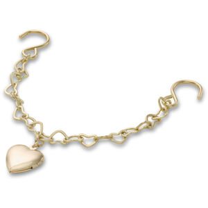Crocs Egy&eacute;b Gold Rivet Chain with Heart unisex