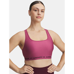 Under Armour Sportmelltartó Nõi Under Armour Crossback Mid Bra-RED melltartó női
