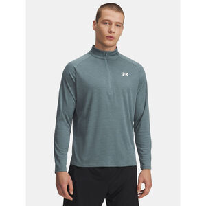 Under Armour Hosszú ujjú póló Férfi Under Armour UA Tech Textured 1/2 Zip-BLU póló férfi