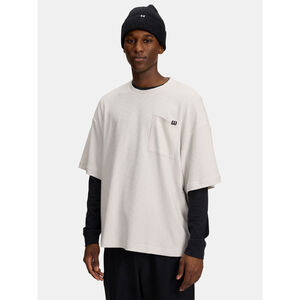 Under Armour Póló Férfi Under Armour UA Rival Waffle Crew-WHT póló férfi Under Armour Póló Férfi Under Armour UA Rival Waffle Crew-WHT póló férfi