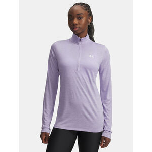 Under Armour Hossz&uacute; ujj&uacute; p&oacute;l&oacute; N&otilde;i p&oacute;l&oacute; Under Armour Tech 1/2 Zip- Twist-PPL női