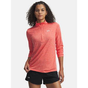 Under Armour Hossz&uacute; ujj&uacute; p&oacute;l&oacute; N&otilde;i Under Armour Tech 1/2 Zip- Twist p&oacute;l&oacute; női