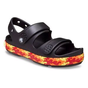 Crocs Papucs, szand&aacute;l Crocband Cruiser Flames Sandal K gyerek