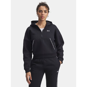 Under Armour Pulóver Nõi pulóver Under Armour Rival Flc Piped HZ Hoodie-BLK női Under Armour Pulóver Nõi pulóver Under Armour Rival Flc Piped HZ Hoodie-BLK női