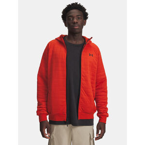 Under Armour Pulóver zip Férfi pulóver Under Armour UA Unstoppable Flc Txtr FZ-ORG férfi