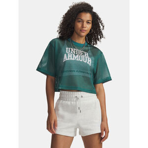 Under Armour P&oacute;l&oacute; N&otilde;i p&oacute;l&oacute; Under Armour UA Football Mesh Crop Tee női