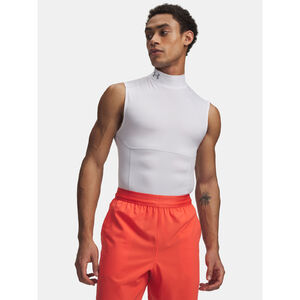 Under Armour Atl&eacute;ta P&aacute;nsk&eacute; t&iacute;lko Under Armour UA HG Elite Sleeveless Mock f&eacute;rfi