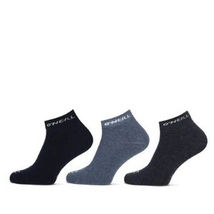 Oneill Zokni Women Men Quarter Socks 3-Pack unisex Oneill Zokni Women Men Quarter Socks 3-Pack unisex