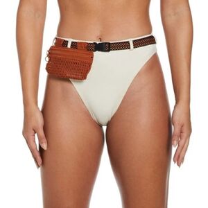 Nike F&uuml;rdőruha, &uacute;sz&oacute;dressz, &uacute;sz&oacute;nadr&aacute;g Nike MISSY HIGH WAIST BOTTOM B (Nike Swim) női